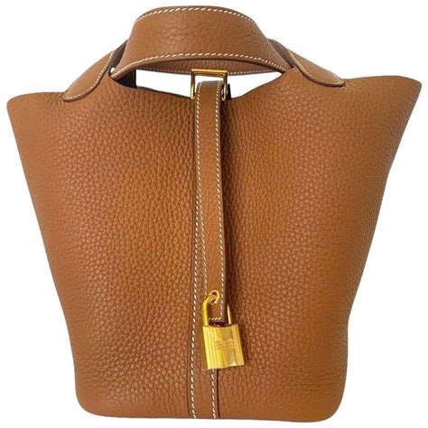 hermes picotin gold hardware|Hermes picotin lock 18cm.